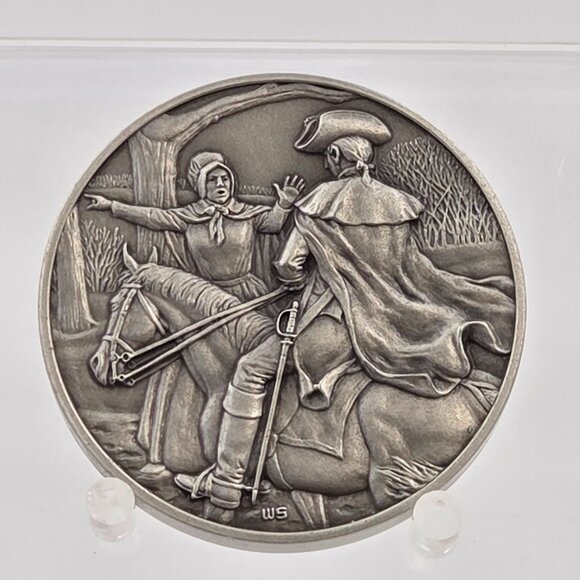 Lydia Barrington Darragh The Great Women American Revolution Bicentennial Medals - Picture 1 of 3